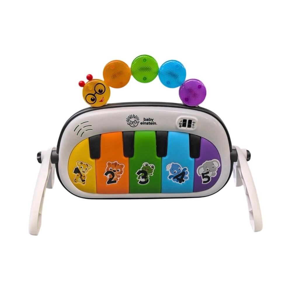 Baby Einstein Musical Piano Tummy Time Toy with Lights